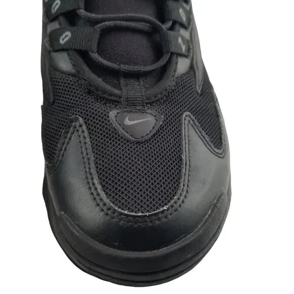 Nike Shoes Men's Size 8 Zoom 2K Black Running Lace Up Leath Fabric - Picture 12 of 15